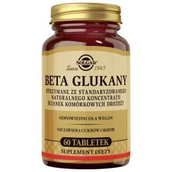 Solgar Beta Glukany, tabletki, 60 szt.