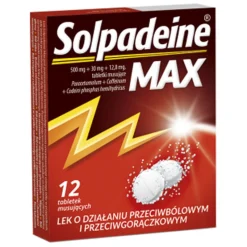 Solpadeine Max, tabletki musujące, 12 szt.