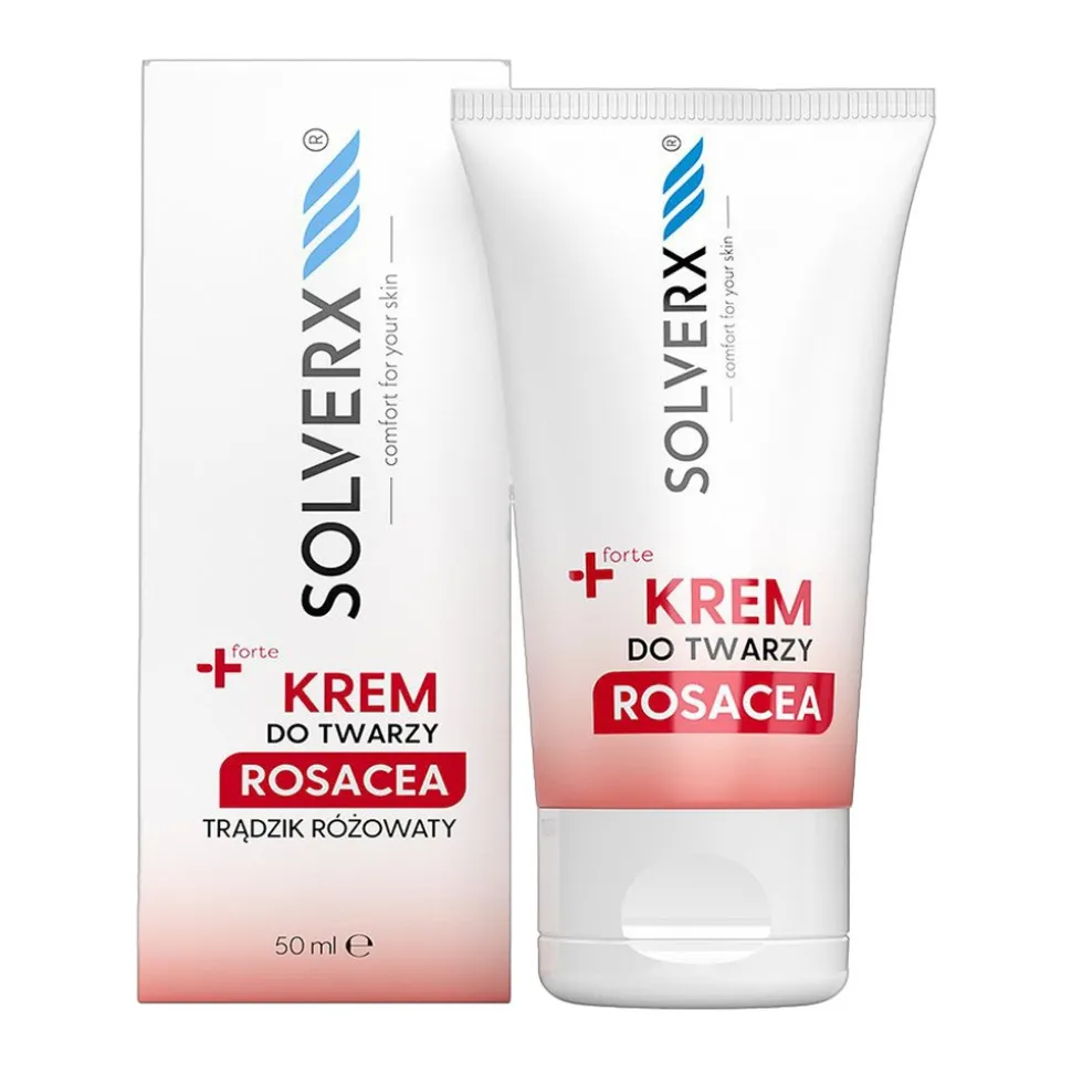 Solverx Rosacea, krem do twarzy, 50 ml