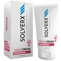 Solverx Sensitive Skin, krem do twarzy dla kobiet, 50 ml
