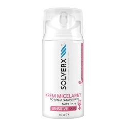 Solverx Sensitive Skin, krem micelarny do demakijażu, 100 ml