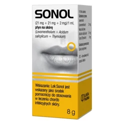 Sonol, płyn do stosowania na skórę, 8 g