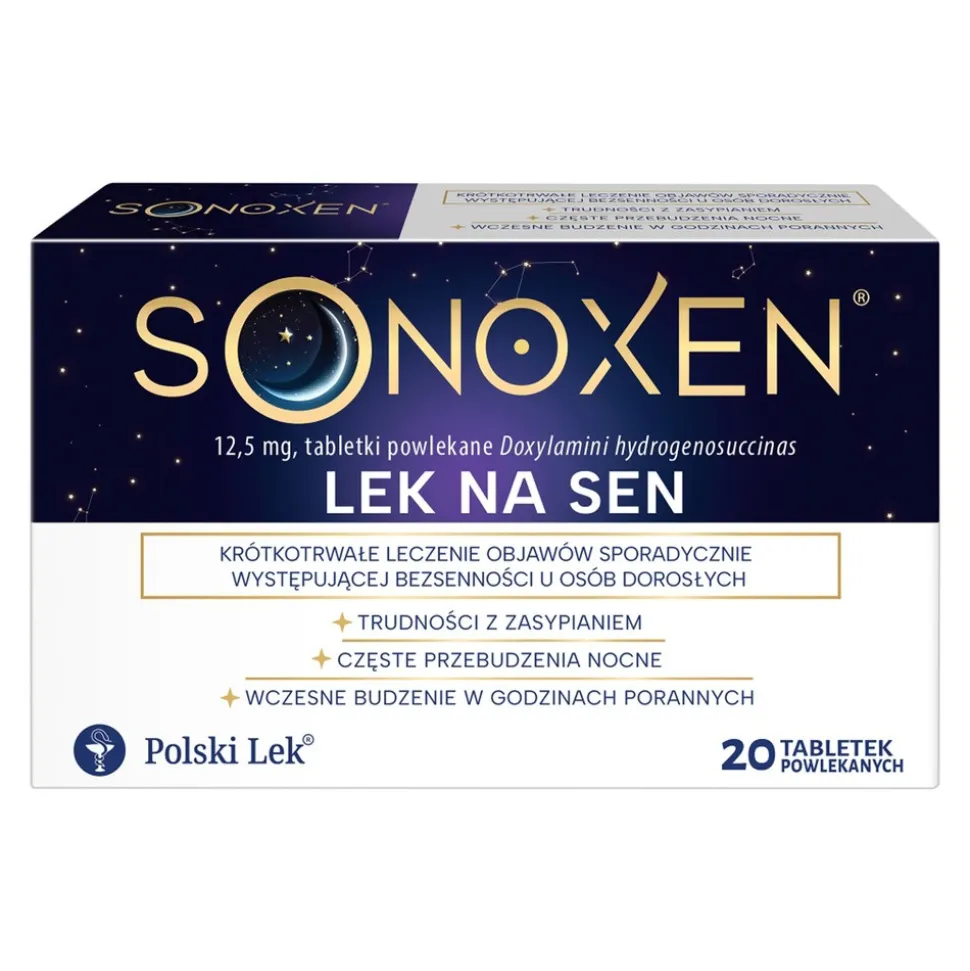 Sonoxen, 12,5 mg, tabletki powlekane, 20 szt.