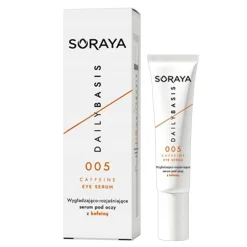 Soraya Daily Basis 005 Caffeine, wygładzająco - rozjaśniające serum pod oczy, 15 ml