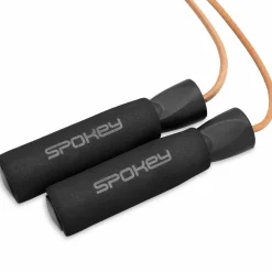 Spokey, Quick Skip, skakanka ze skórzaną linką, 1 szt.