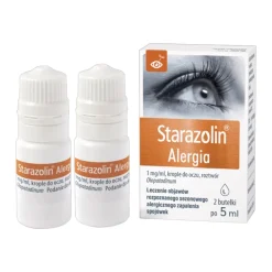 Starazolin Alergia, 1 mg/ml, krople do oczu, 2 x 5 ml