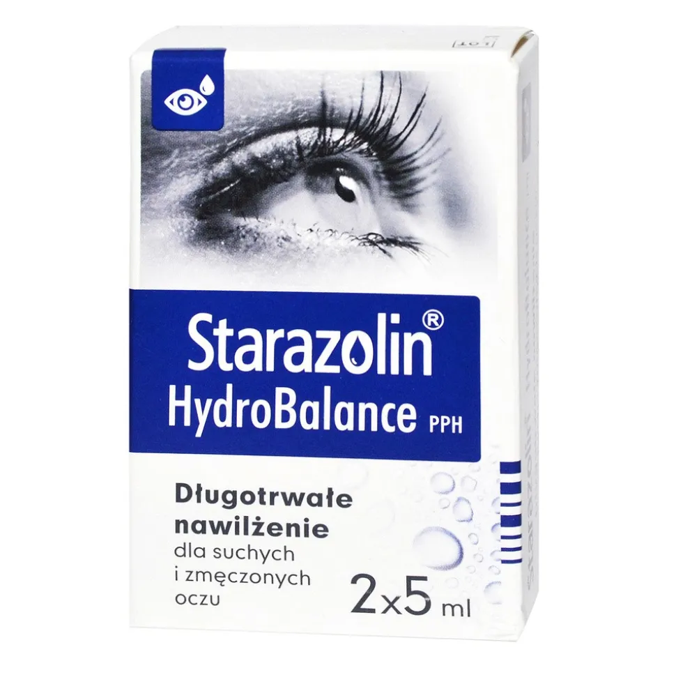 Starazolin HydroBalance PPH, krople do oczu, 2 x 5 ml