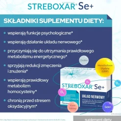 Streboxar Se+, kapsułki, 30 szt.
