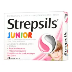 Strepsils Junior, pastylki, 24 szt.