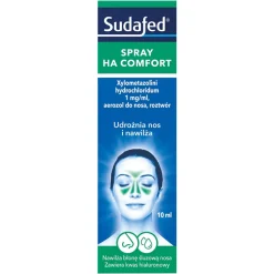 Sudafed XyloSpray HA, 0,1% (1mg/ml), aerozol do nosa, 10 ml