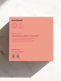 Sundose For Slim Body, kapsułki twarde, 60 szt. + 60 szt.