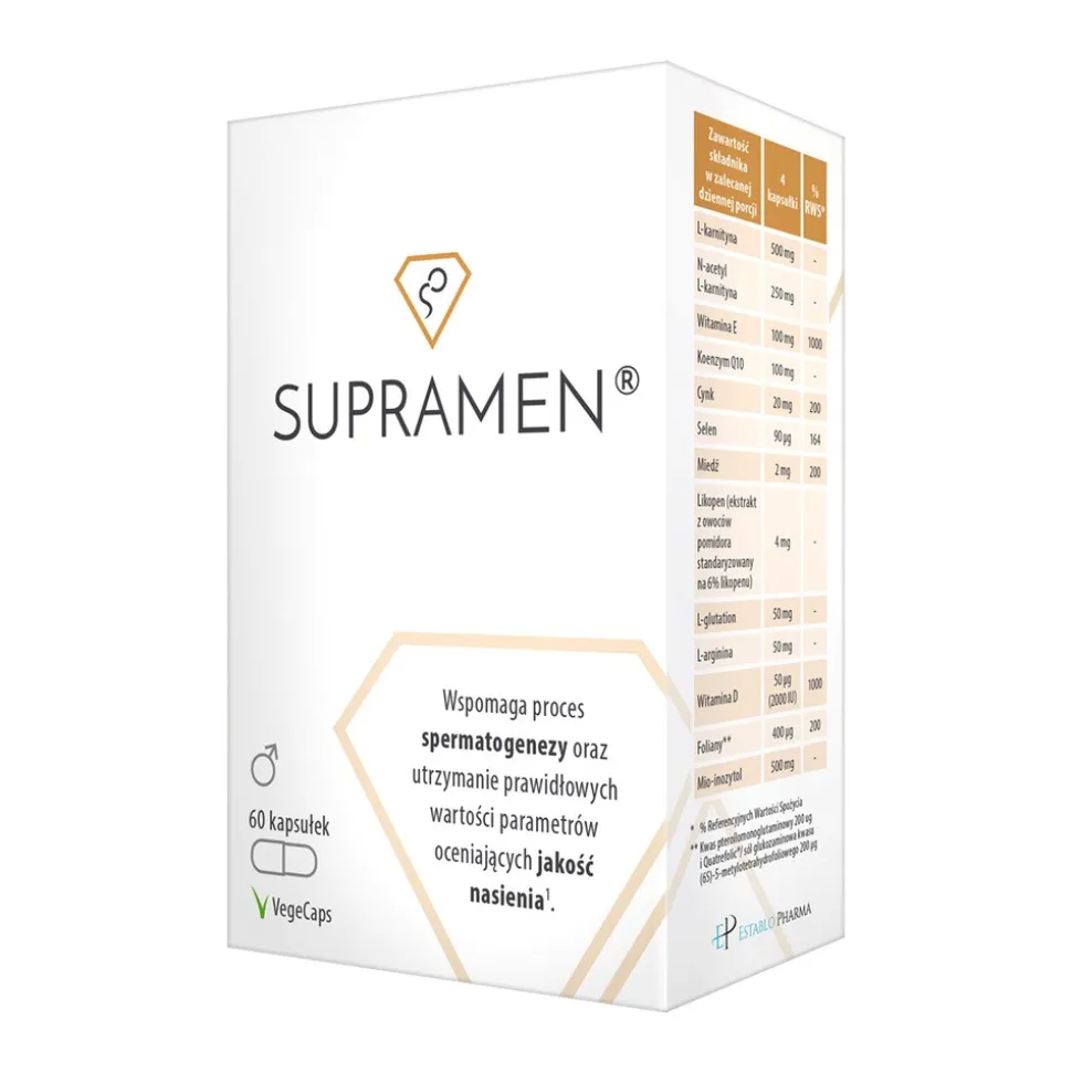 Supramen, kapsułki, 60 szt.