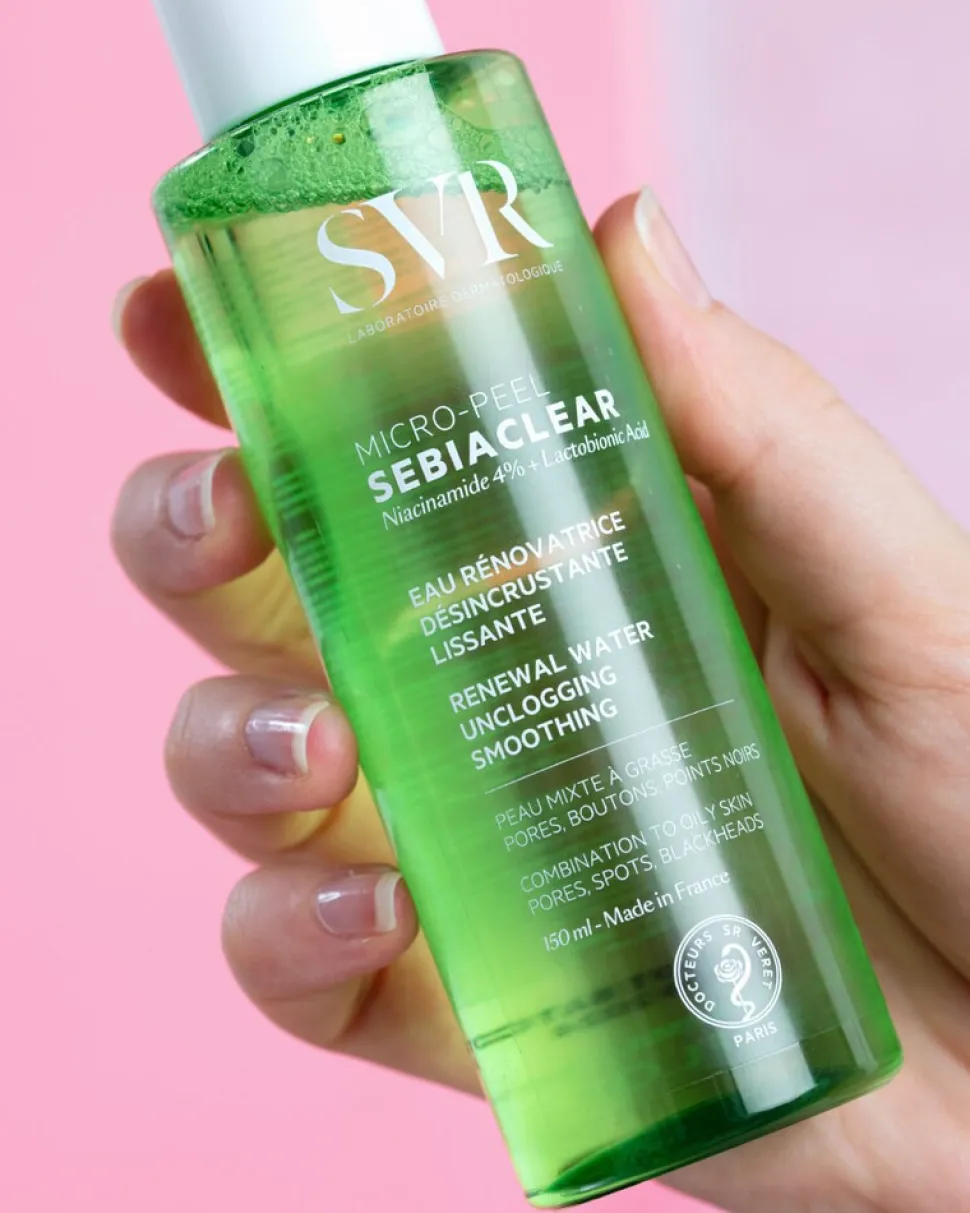 SVR Sebiaclear Micro-Peel, mikropilingująca esencja, 150 ml