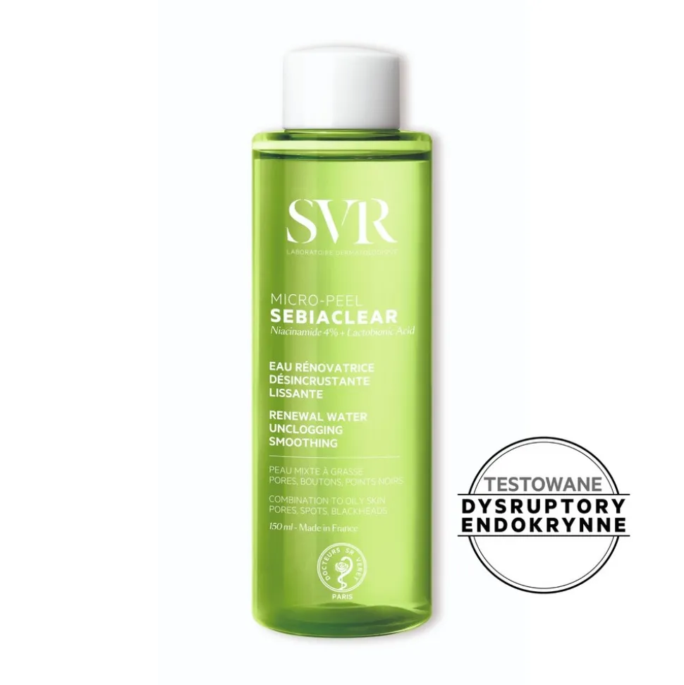 SVR Sebiaclear Micro-Peel, mikropilingująca esencja, 150 ml