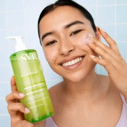 SVR Sebiaclear, złuszczający żel do mycia przeciwdziałający niedoskonałościom, 100 ml