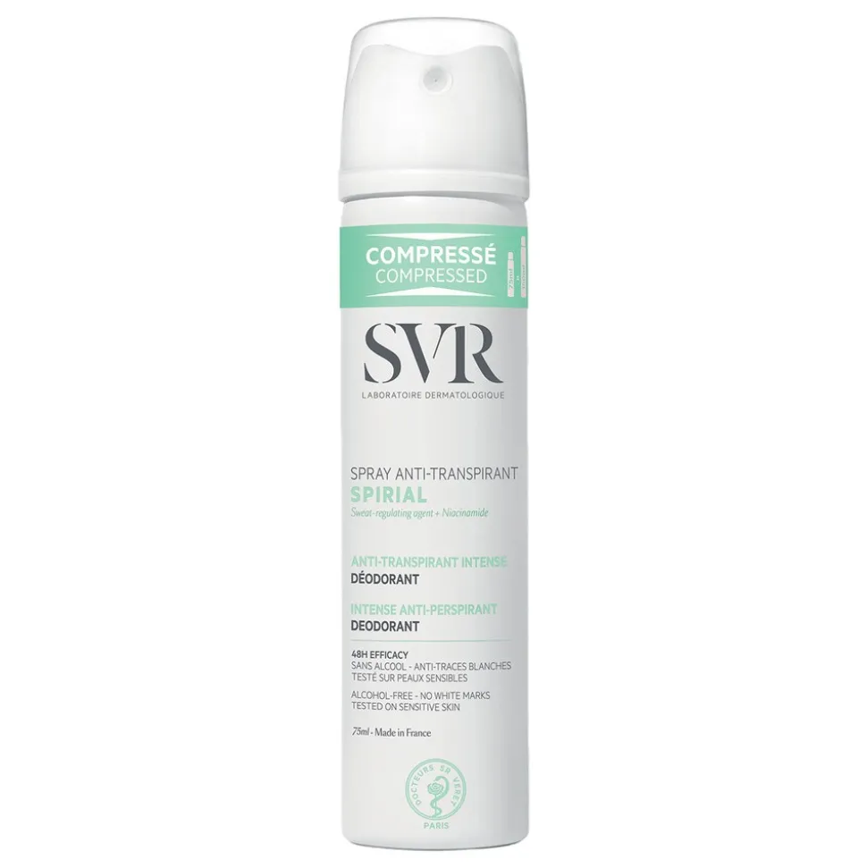 SVR Spirial, spray anti-transpirant 48h, 75 ml