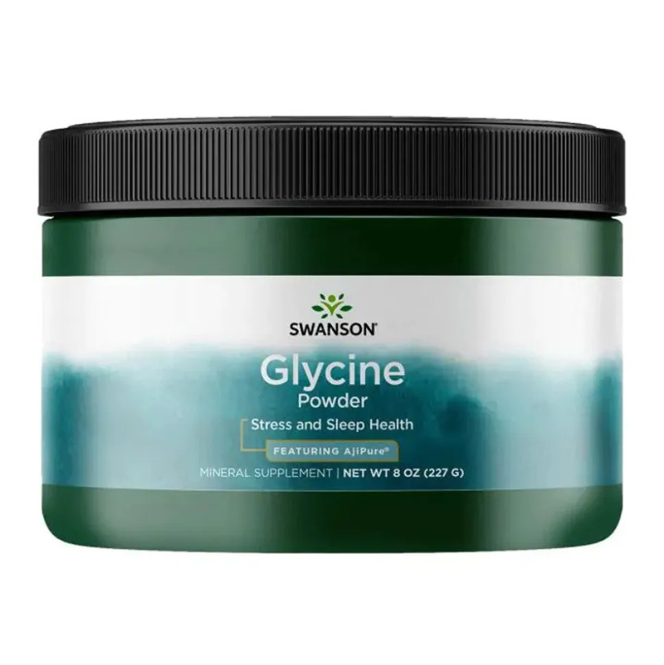 Swanson AjiPure Glicyna w proszku, proszek, 227 g
