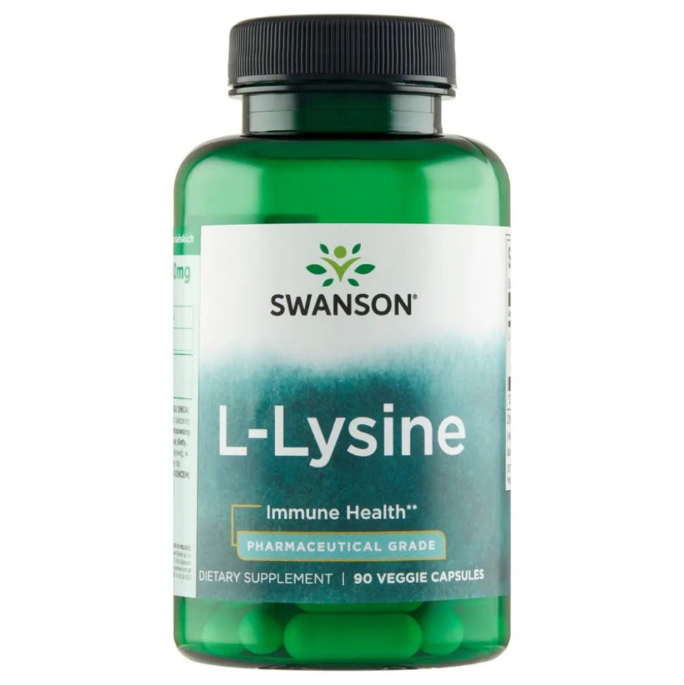 Swanson AjiPure L-Lizyna, kapsułki, 90 szt.