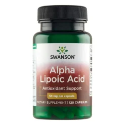 Swanson ALA kwas alfa liponowy 50 mg, kapsułki, 120 szt.