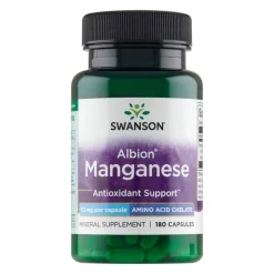 Swanson Albion Chelat Manganu, kapsułki, 180 szt.
