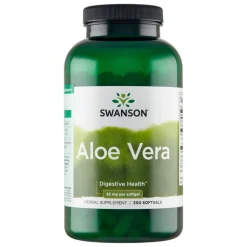 Swanson Aloe Vera, kapsułki żelowe, 300 szt.