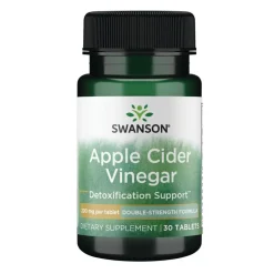 Swanson Apple Cider Vinegar Double Strength Formula, tabletki, 30 szt.