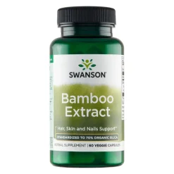 Swanson Bamboo ekstrakt, kapsułki, 60 szt.