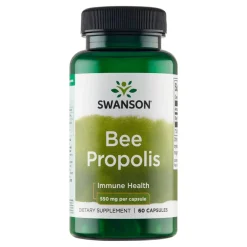 Swanson Bee Propolis, kapsułki, 60 szt.