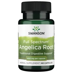 Swanson Full Spectrum Angelica Root, kapsułki, 60 szt.
