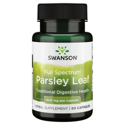 Swanson Full Spectrum Parsley Leaf, kapsułki., 60 szt.