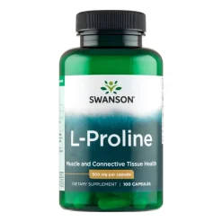 Swanson L-Prolina, kapsułki, 100 szt.