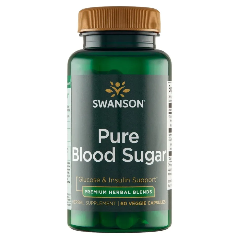 Swanson Pure Blood Sugar, kapsułki, 60 szt.