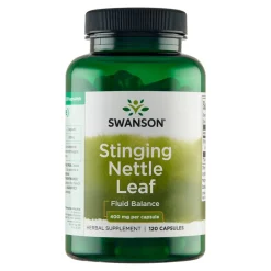 Swanson Stinging Nettle Leaf, kapsułki, 120 szt.