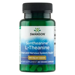 Swanson Suntheanine L-Teanina, kapsułki, 60 szt.