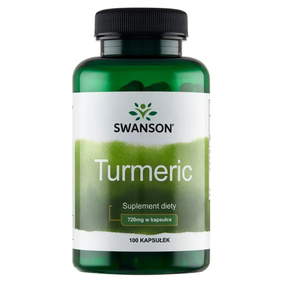 Swanson Turmeric, 720 mg, kapsułki, 100 szt.