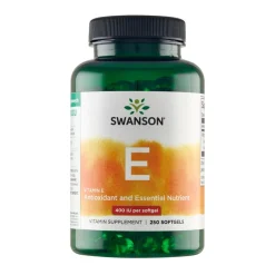 Swanson Witamina E 400IU, kapsułki żelowe, 250 szt.