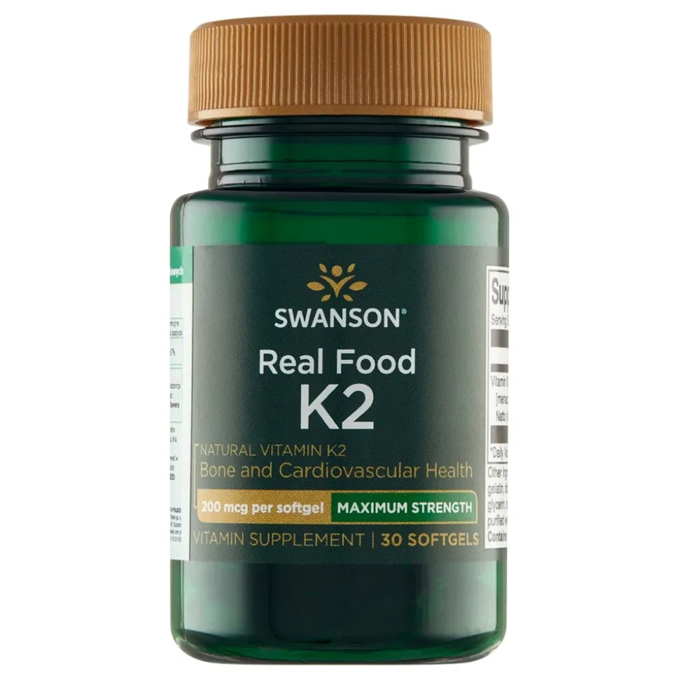 Swanson Witamina K2, 200 µg, kapsułki, 30 szt.
