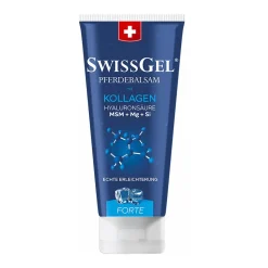SwissGel, końska maść z kolagenem morskim forte, chłodząca, 200 ml