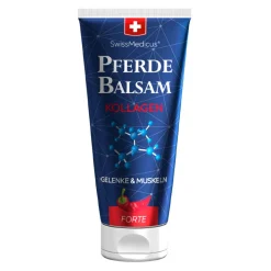 SwissGel, końska maść z kolagenem morskim forte, rozgrzewająca, 200 ml