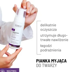 Sylveco Dermo Naczynka, pianka myjąca do twarzy, 150 ml