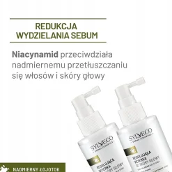 Sylveco Dermo Nadmierny Łojotok, regulująca wcierka do skóry głowy, 145 ml