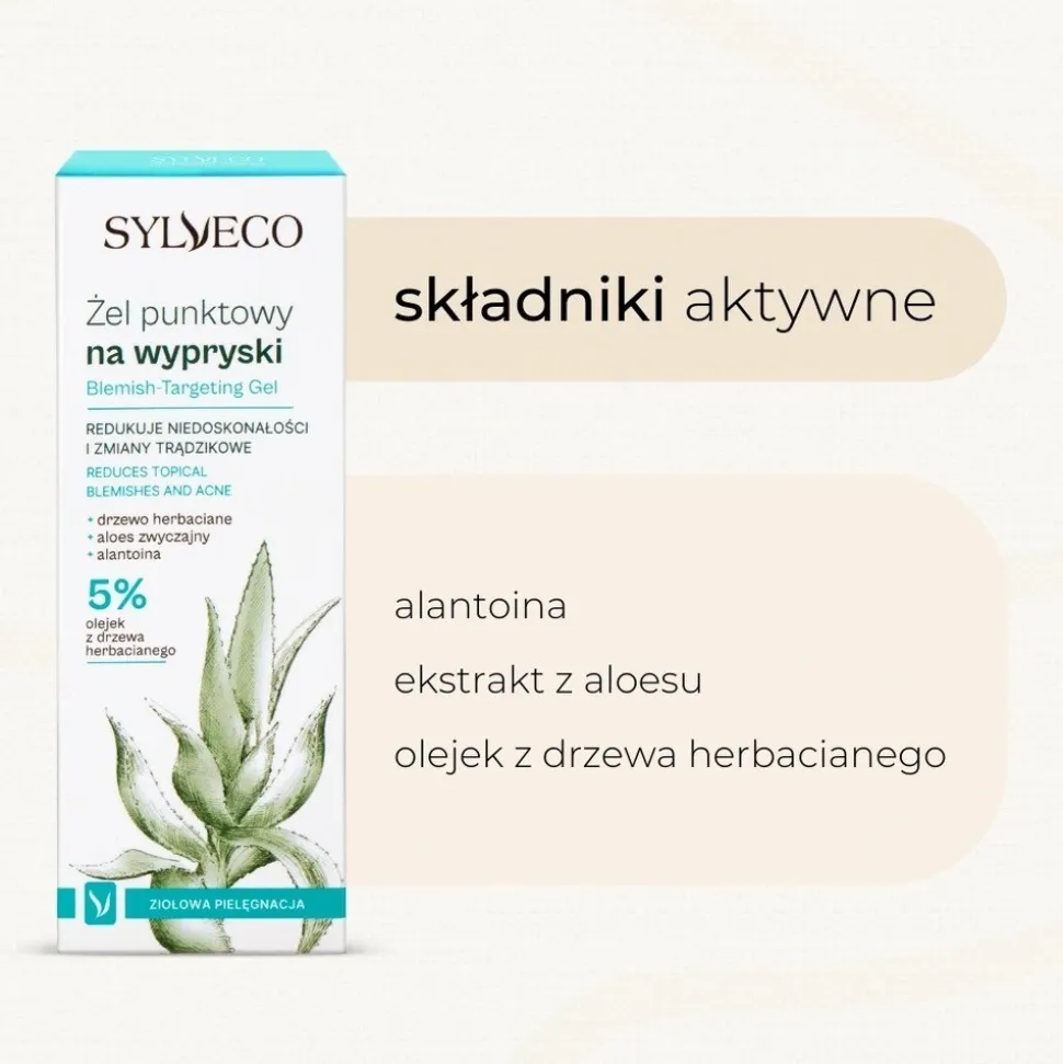 Sylveco, żel punktowy na wypryski, 15 ml