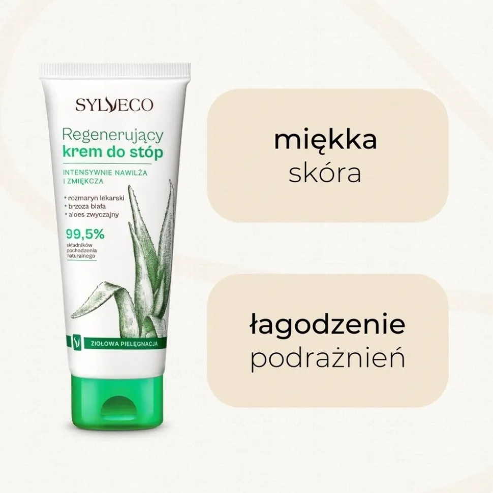 Sylveco, krem regenerujący do stóp, 75 ml