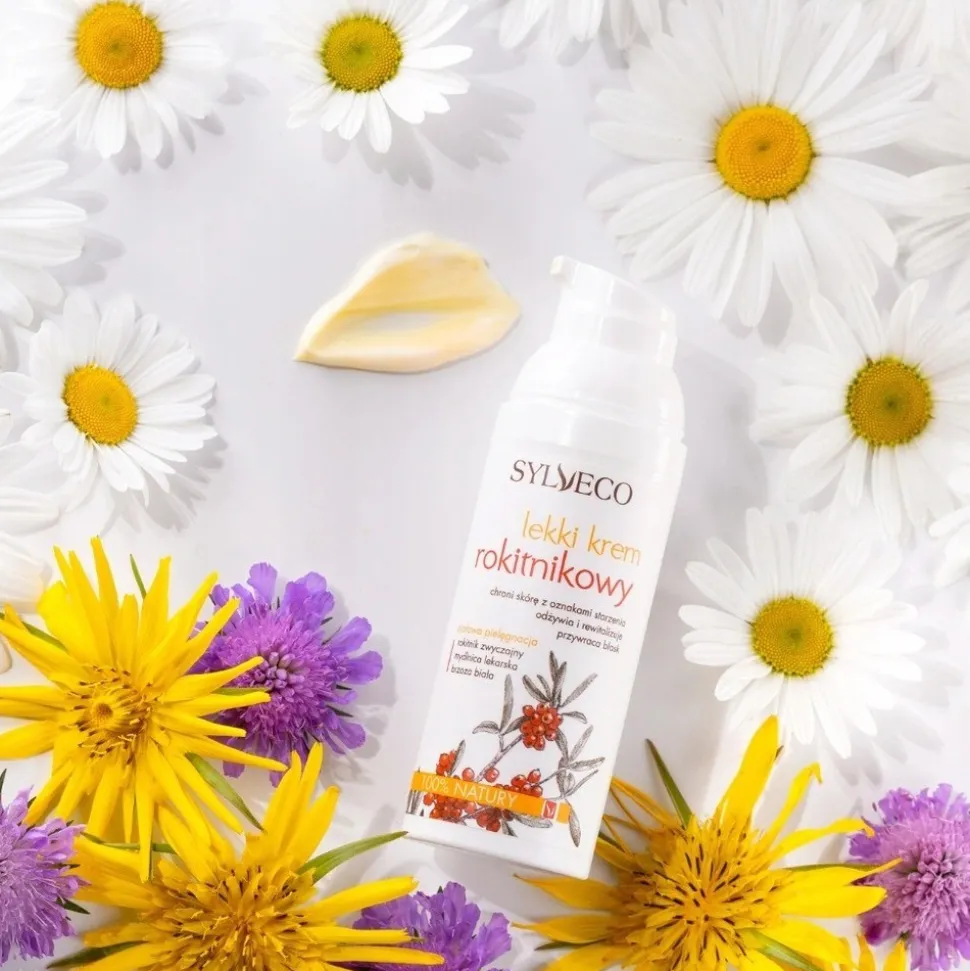 Sylveco, lekki krem rokitnikowy, 50 ml
