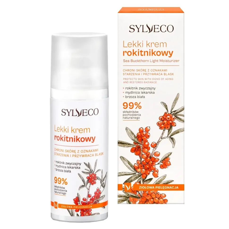 Sylveco, lekki krem rokitnikowy, 50 ml