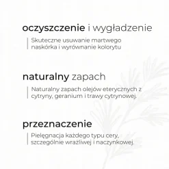 Sylveco, peeling enzymatyczny do twarzy, 75 ml