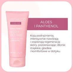 Sylveco Pure Line, krem,do rąk,nawilżający, 50 ml