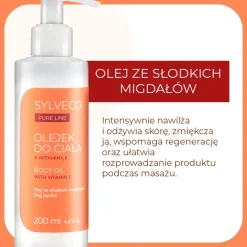 Sylveco Pure Line, olejek do ciała, 200 ml