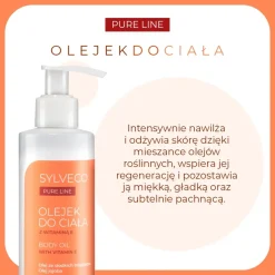 Sylveco Pure Line, olejek do ciała, 200 ml