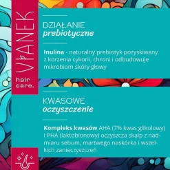 Sylveco Vianek, prebiotyczny peeling kwasowy do skóry głowy, 150 g